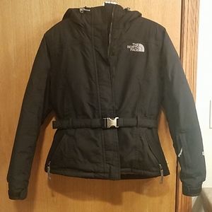 North Face hooded down jacket